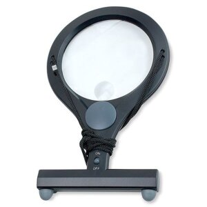 Loupe de poche Carson 2-4x110mm avec LED