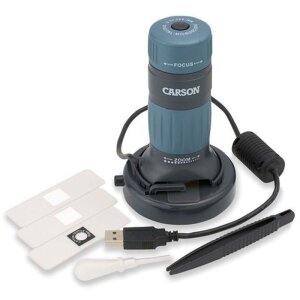 Carson Microscope numérique USB 86-457x Enregistreur 1600x1200 pixels LED