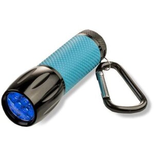 Carson UVSight Pro lampe de poche LED UV noire et bleue