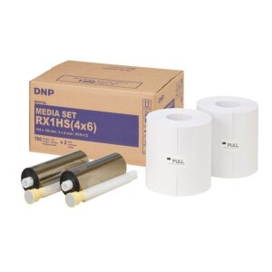 DNP Papier DSRX1HS-4X6HS 2 rouleaux 700 pcs 10x15 pour...