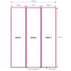 Papier DNP 2 rouleaux 15x20 cm perforé sur 5x20 et 10x20 cm pour DS620