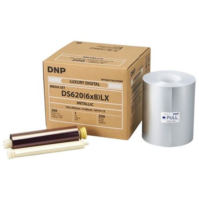 Papier DNP métallisé 1 rouleau de 200 pcs 15x20 pour DS620