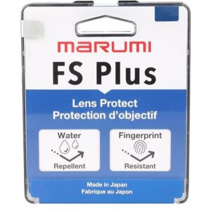 Marumi FS Plus Lens Protect Filter 62 mm Hydrofuge Protection UV