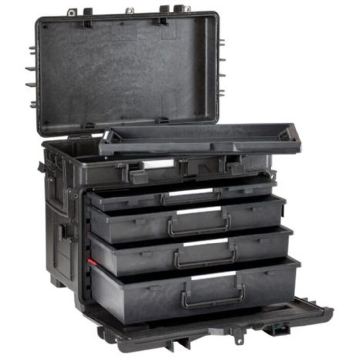 Explorer Cases 5140 Trolley noir avec tiroirs