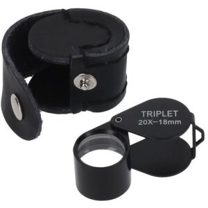 Byomic Triplet Loupe à inciser BYO-IT2018 20x18mm grossissement 20x