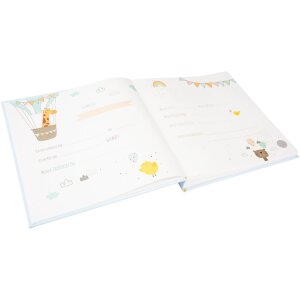 Goldbuch Album pour bébé Balloon Journey Boy 30x31 cm 60 pages blanches