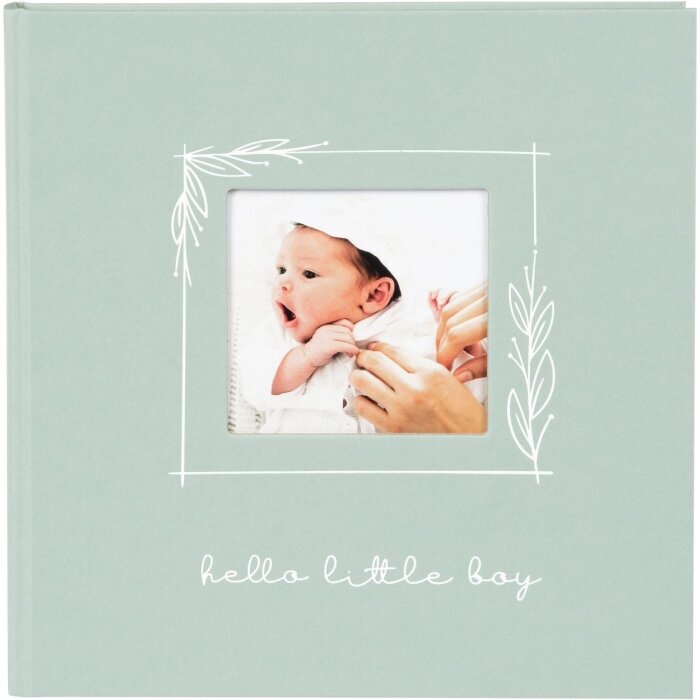 Goldbuch Album pour bébé hello little boy 30x31 cm 60 pages blanches