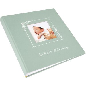 Goldbuch Album pour bébé hello little boy 30x31 cm 60 pages blanches