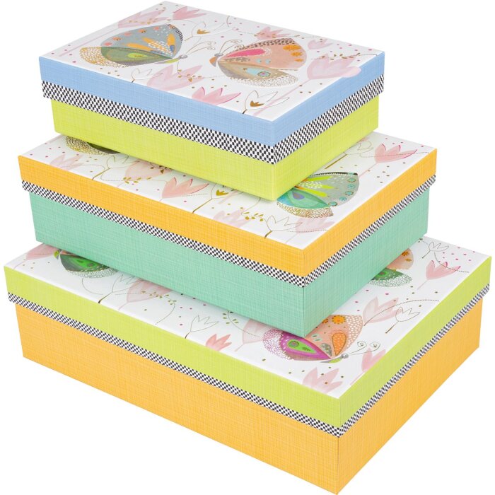 Goldbuch set de cartons Mariposa 3 cartons