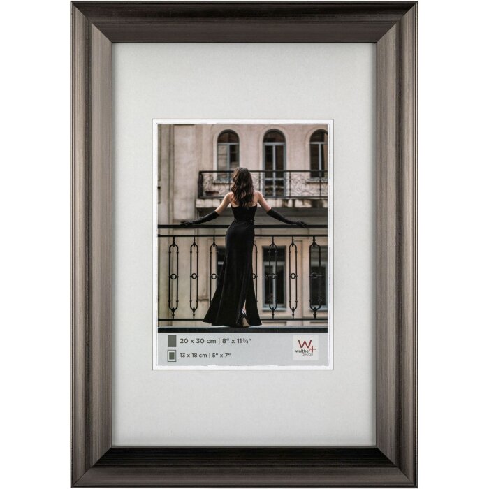 Walther Venice cadre photo 20x30 cm acier