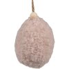 Clayre & Eef 65355 Pendentif décoratif Oeuf Ø 5x7 cm Rose