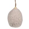 Clayre & Eef 65356 Pendentif décoratif Oeuf Ø 5x7 cm Beige