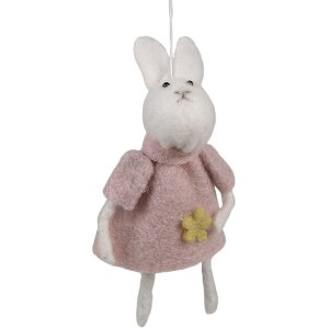 Clayre & Eef 65362 Pendentif décoratif Lapin...