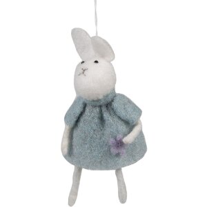 Clayre & Eef 65363 Décoration Pendentif Lapin...