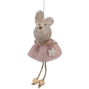 Clayre & Eef 65365 Pendentif décoratif Lapin...