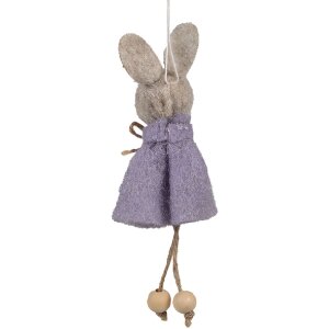 Clayre & Eef 65366 Pendentif décoratif Lapin...