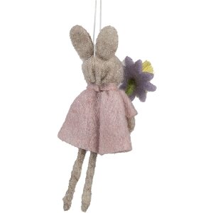 Clayre & Eef 65371 Pendentif décoratif Lapin...