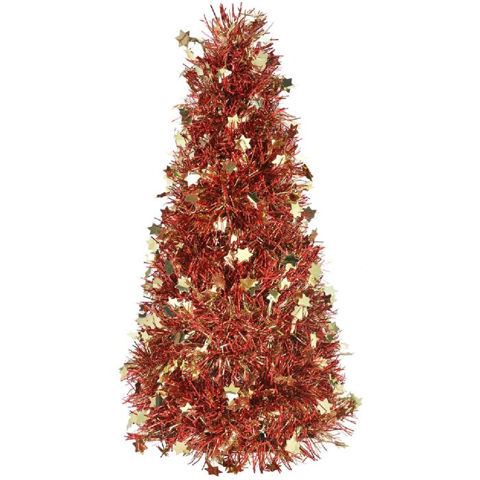 Clayre & Eef 65519 Décoration de sapin de Noël or Ø 12x27 cm