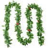 Clayre & Eef 65521 Guirlande de Noël Décoration 200 cm Vert