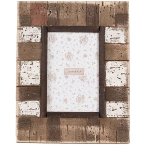 Clayre & Eef 2F1093 Cadre photo 20x2x25 cm / 10x15 cm...