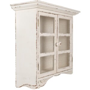 Clayre & Eef 5H0662 Armoire murale blanc 56x23x69 cm...