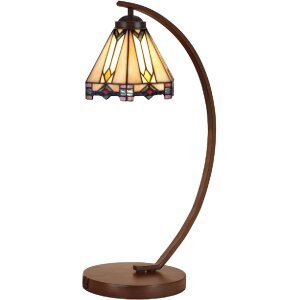 LumiLamp 5LL-6354 Lampe de table Tiffany Ø 20x57...