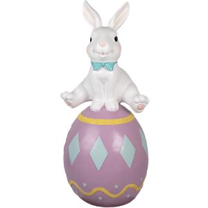 Clayre & Eef 5MG0027 Décoration Lapin 41x39x91...