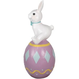 Clayre & Eef 5MG0027 Décoration Lapin 41x39x91...