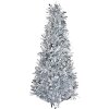 Clayre & Eef 65537M Décoration de sapin de Noël Couleur argentée Ø 16x38 cm