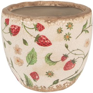 Clayre & Eef 6CE1634S Décoration Pot de fleurs...