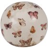 Clayre & Eef 6CE1666M Décoration Boule Ø 10x10 cm Beige Rose