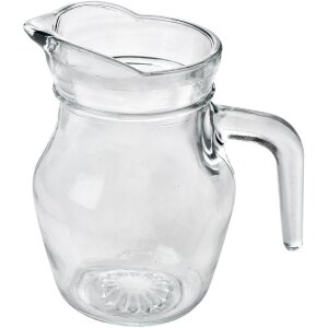 Clayre & Eef 6GL4871 Carafe en verre Transparent 500...