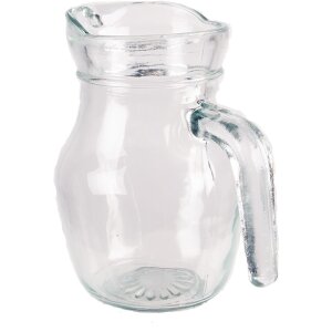 Clayre & Eef 6GL4871 Carafe en verre Transparent 500...