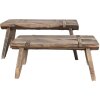 Clayre & Eef 6H2313 Table pour plantes Marron 38x17x17 cm Design élégant