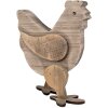 Clayre & Eef 6H2321 Poulet décoratif 23x12x28cm Marron - Décoration rustique élégante