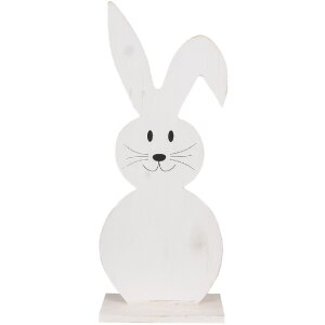 Clayre & Eef 6H2326 Lapin décoratif blanc...