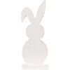 Clayre & Eef 6H2327 Décoration Lapin blanc 20x9x50 cm