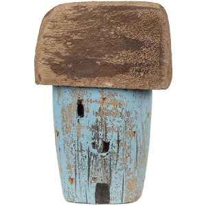 Clayre & Eef 6H2338 Maison Déco 6x4x10 cm Bleu...