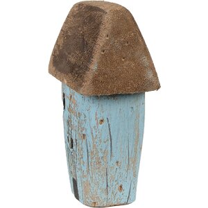 Clayre & Eef 6H2338 Maison Déco 6x4x10 cm Bleu...