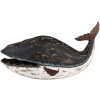 Clayre & Eef 6H2349 Déco Baleine 36x15x23 cm noir blanc