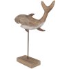 Clayre & Eef 6H2354 Requin déco Marron 34x8x39 cm Accessoire dintérieur maritime