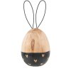 Clayre & Eef 6H2383 Lapin décoratif Marron Ø 6x14 cm