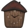 Clayre & Eef 6KL0820 Horloge murale marron 37x4x40 cm 1xAA