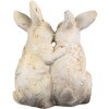 Clayre & Eef 6MG0033 Lapin décoratif 26x18x33 cm Brun Beige