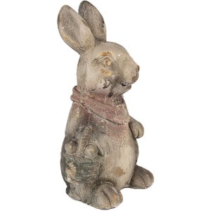 Clayre & Eef 6MG0034 Lapin décoratif 22x19x41...