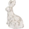 Clayre & Eef 6MG0044 Décoration Lapin 29x19x39 cm Blanc Beige