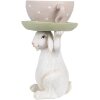 Clayre & Eef 6PR3998 Lapin décoratif 15x14x24 cm Beige Rose