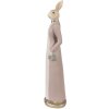 Clayre & Eef 6PR4007 Lapin décoratif Beige Rose 8x7x28 cm