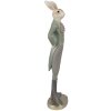 Clayre & Eef 6PR4009 Lapin décoratif Beige Vert 5x4x20 cm