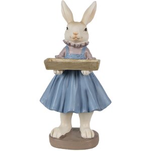 Clayre & Eef 6PR4012 Lapin décoratif 10x8x20...